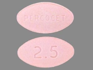 Percocet 2.5/325mg
